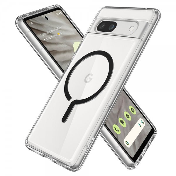 Google Pixel 7a Case Ultra Hybrid OneTap Ring Black