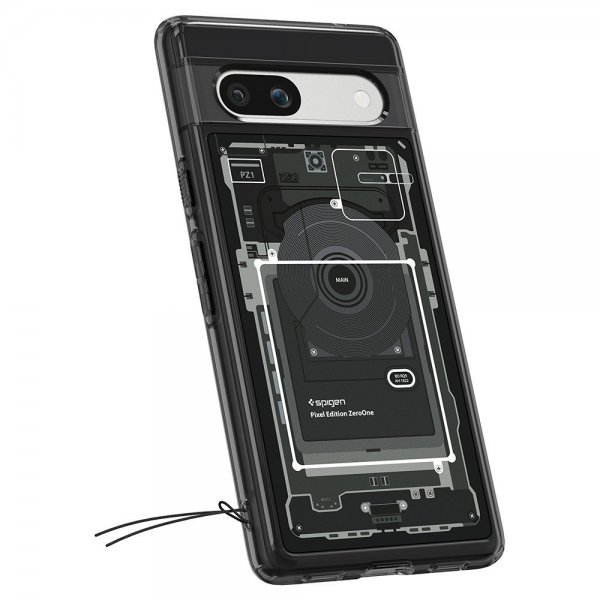Google Pixel 7a Case Ultra Hybrid Zero One Black