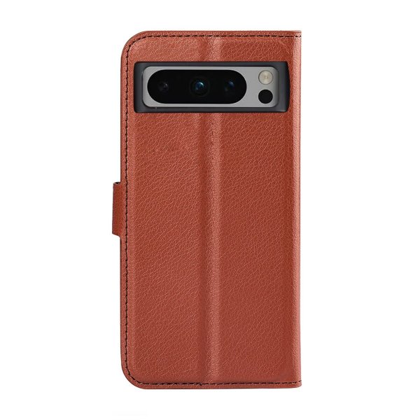 Google Pixel 8 Pro Cover with Stand Brown