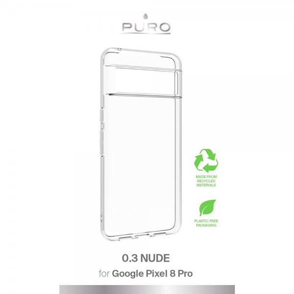 Google Pixel 8 Pro Case Nude Transparent