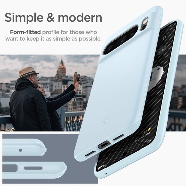 Google Pixel 8 Pro Case Thin Fit Mute Blue