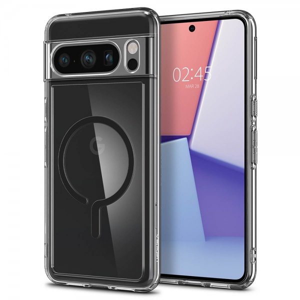 Google Pixel 8 Pro Case Ultra Hybrid OneTap Ring MagFit Black
