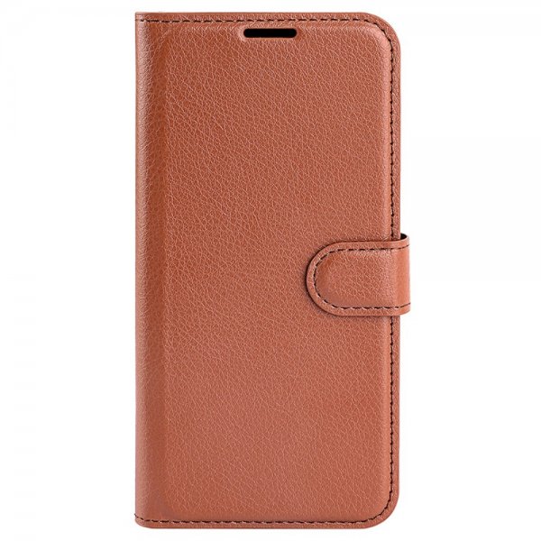 Google Pixel 8a Cover Litchi Brown