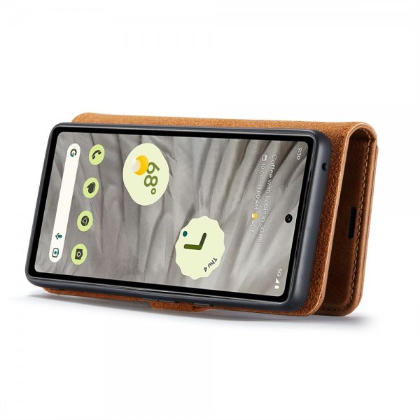 Google Pixel 8a Cover with Detachable case Brown