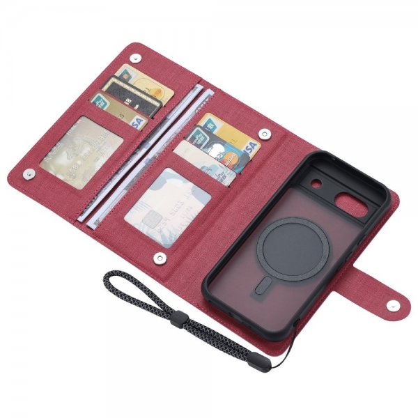 Google Pixel 8a Cover Detachable Case GMA Series MagSafe Magenta