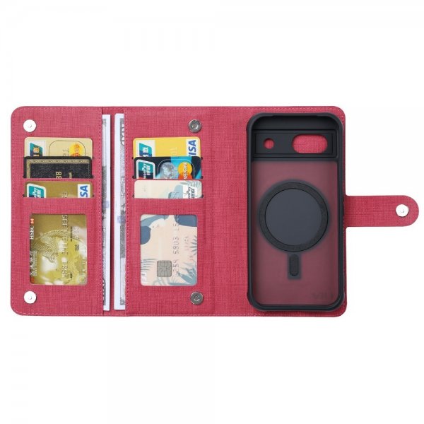 Google Pixel 8a Cover Detachable Case GMA Series MagSafe Magenta