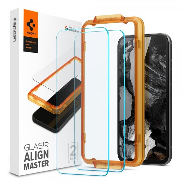 Google Pixel 8a Screen Protector GLAS.tR ALIGNmaster 2-pack