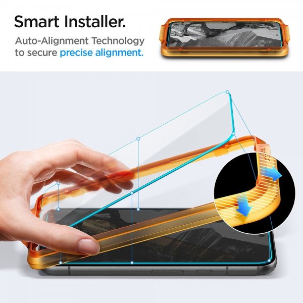 Google Pixel 8a Screen Protector GLAS.tR ALIGNmaster 2-pack