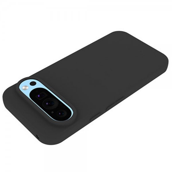 Google Pixel 9/Pixel 9 Pro Case Feather Series Raven Black
