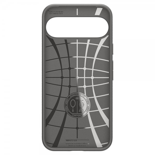 Google Pixel 9/Pixel 9 Pro Case Liquid Air Marble Gray