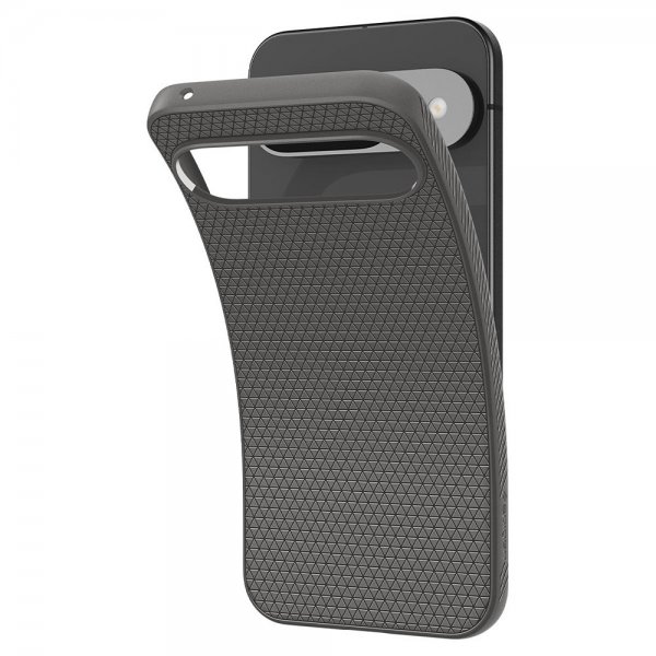 Google Pixel 9/Pixel 9 Pro Case Liquid Air Marble Gray