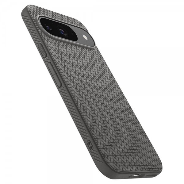 Google Pixel 9/Pixel 9 Pro Case Liquid Air Marble Gray