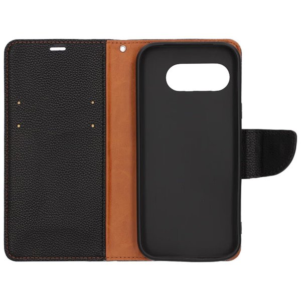 Google Pixel 9a Cover 2 Card Slots Black