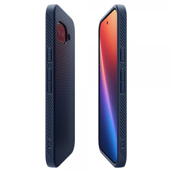 Google Pixel 9a Case Liquid Air Navy Blue