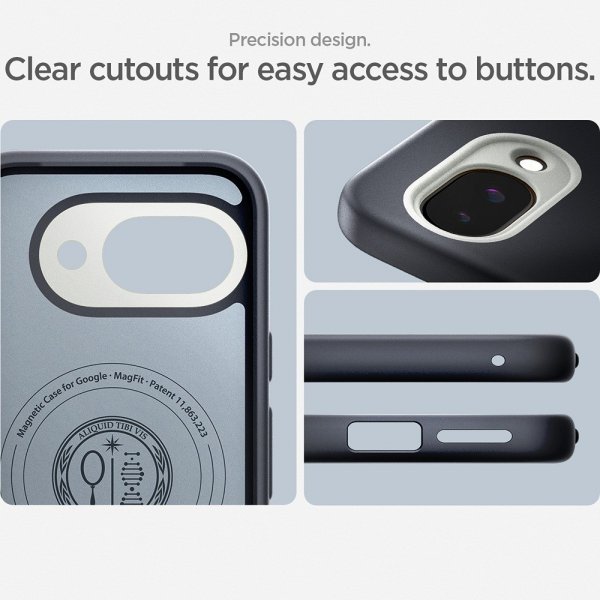 Google Pixel 9a Case Nano Pop MagFit Black Sesame