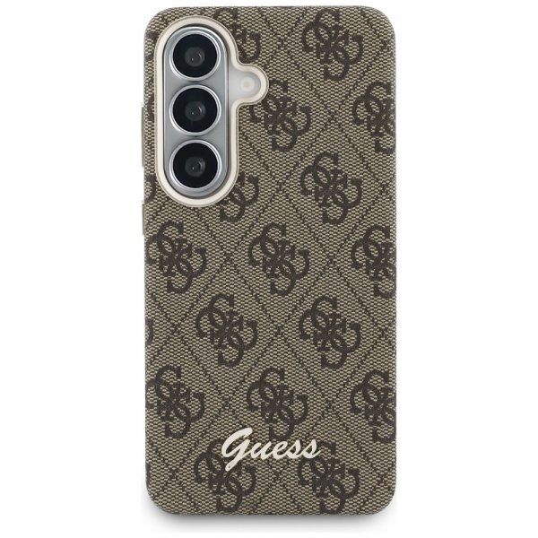 Samsung Galaxy S26 Case 4G Script MagSafe Brown