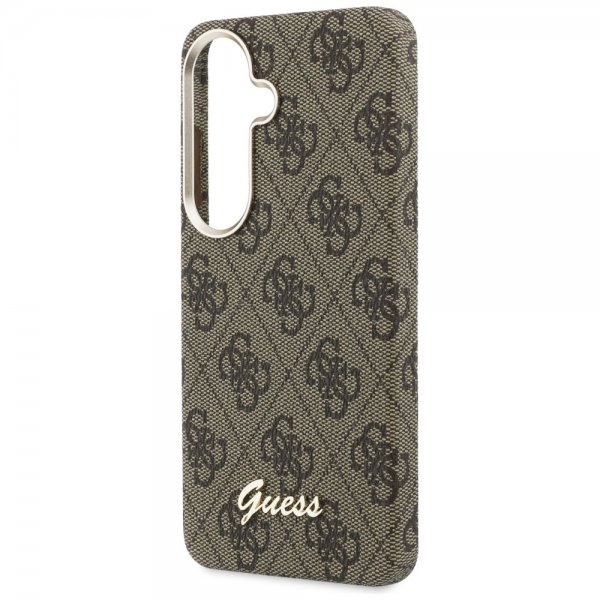 Samsung Galaxy S26 Case 4G Script MagSafe Brown