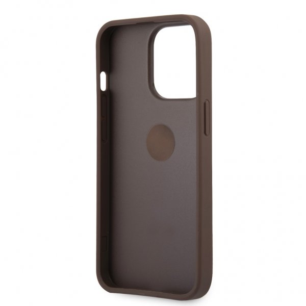 iPhone 13 Pro Case Ring Stand Brown