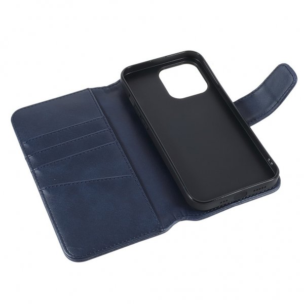 iPhone 14 Pro Cover Essential Leather Heron Blue