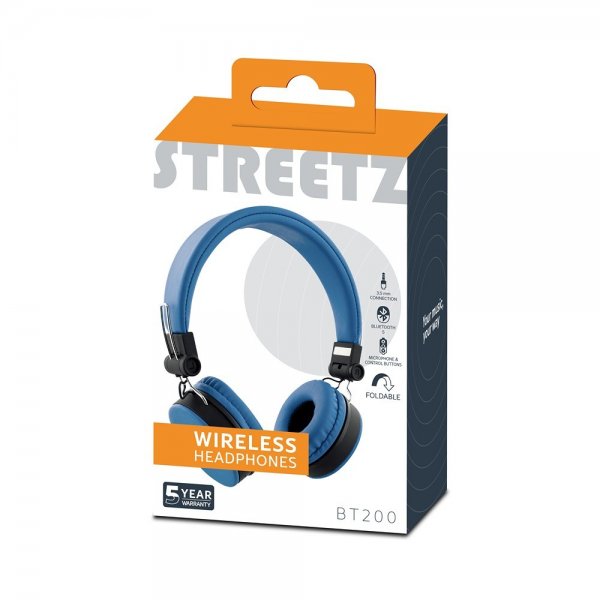 Headphones BT200 Wireless Headphones Blue