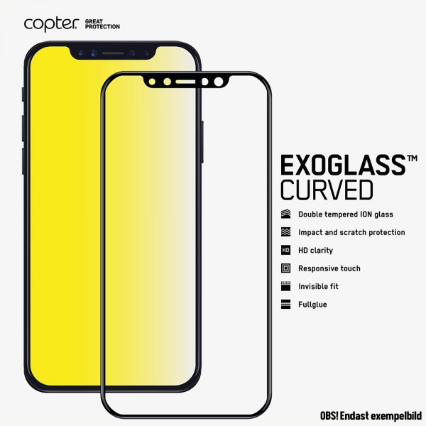 Samsung Note 20 Screen Protector Exoglass Curved Black