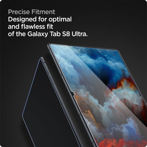 Samsung Galaxy Tab S8 Ultra Screen Protector GLAS.tR EZ Fit