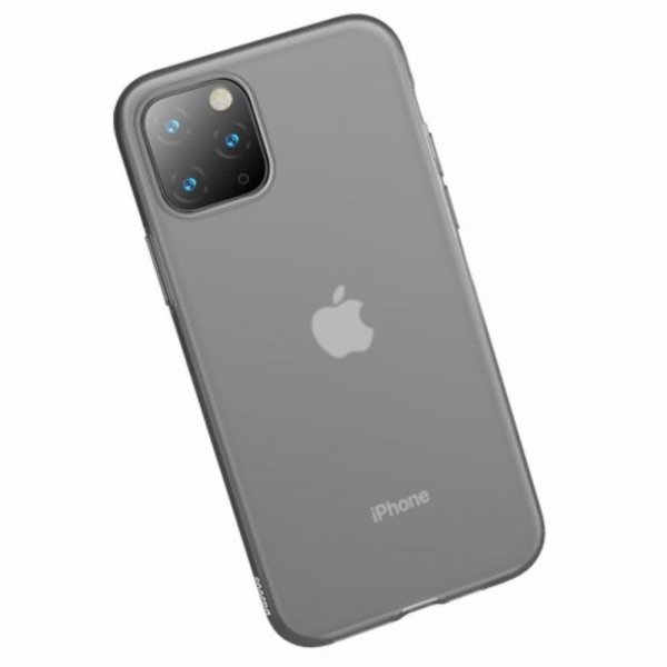 iPhone 11 Pro Case Jelly Liquid Silica Gel Black