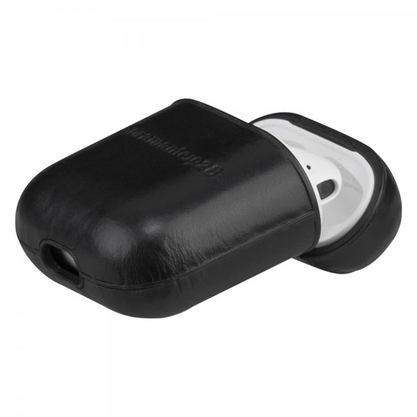 AirPods (1/2) Case Copenhagen Genuine Leather Black