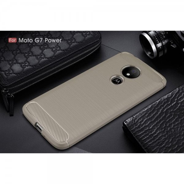 Motorola Moto G7 Power Case Carbon Blue