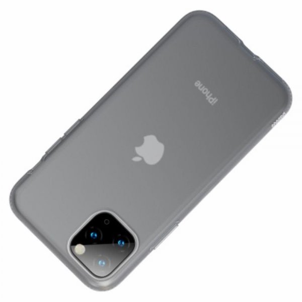 iPhone 11 Pro Case Jelly Liquid Silica Gel Black