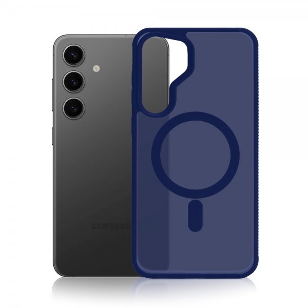 Samsung Galaxy S25 Case Smoke MagCase Blue