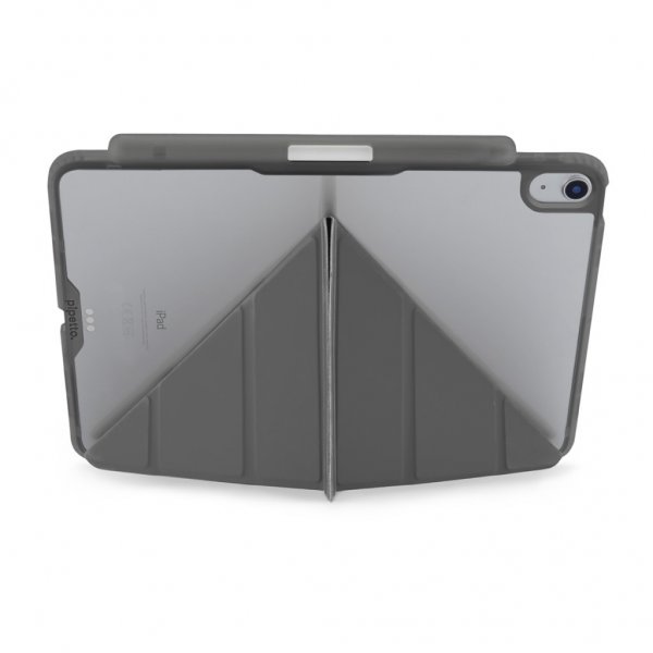 iPad Air 13 (M2/M3) Cover Origami No3 Pencil Case Grey