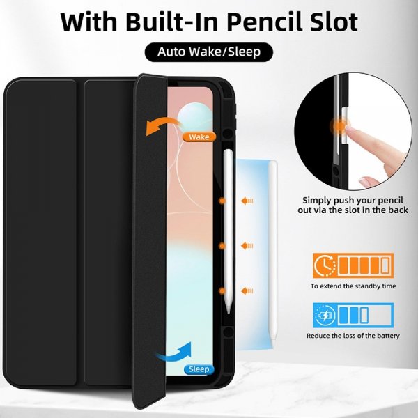 iPad Air 13 (M2/M3) Cover Folio Case Basic Black