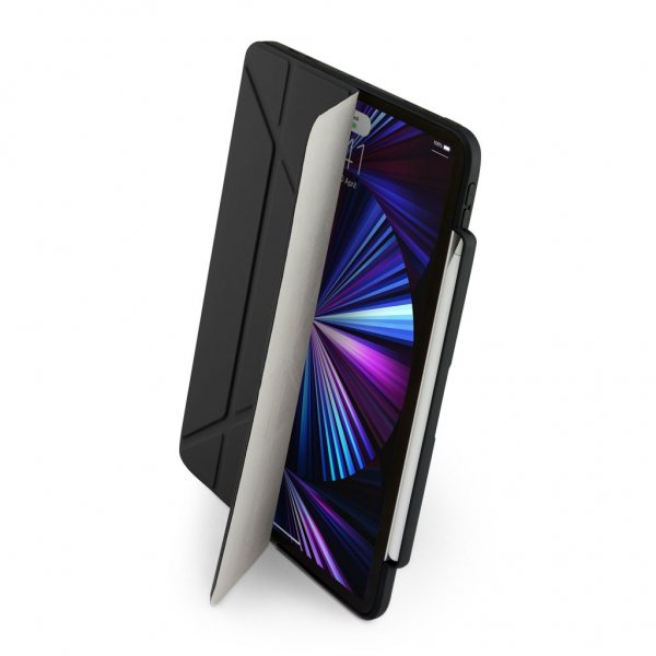 iPad Pro 11 (gen 2/3/4) Cover Origami No3 Pencil Case Black