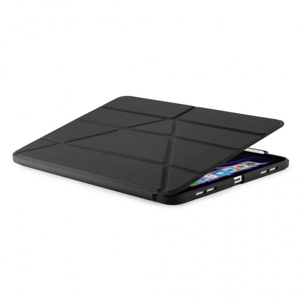 iPad Pro 11 (gen 2/3/4) Cover Origami No3 Pencil Case Black