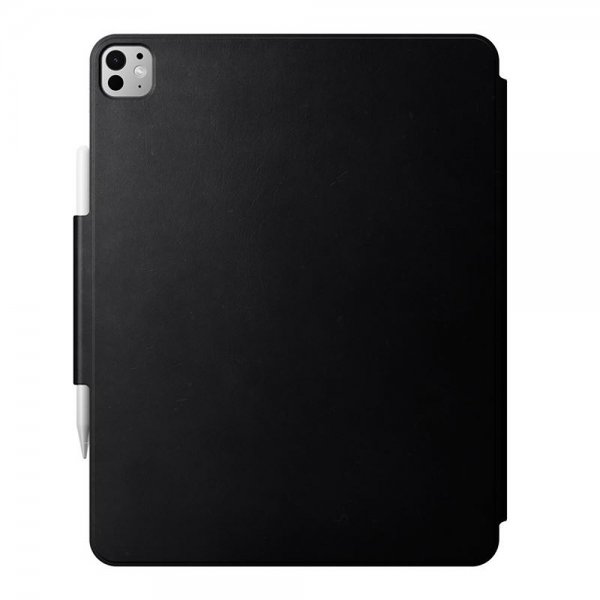 iPad Pro 13 (M4/M5) Cover Leather Folio Black