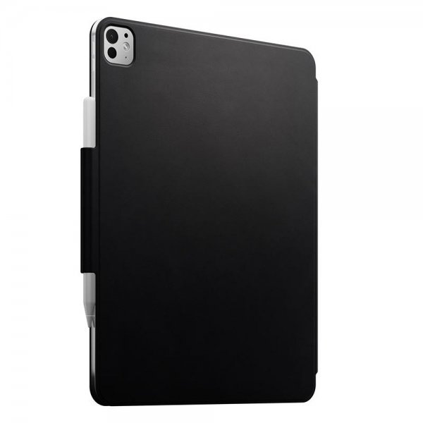 iPad Pro 13 (M4/M5) Cover Leather Folio Black