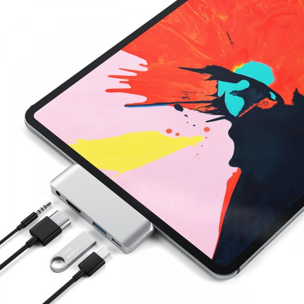 iPad Pro Multifunktionsadapter Silver