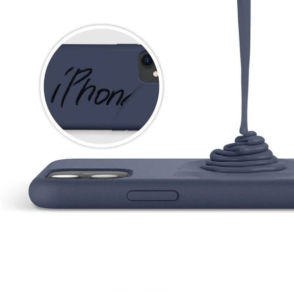 iPhone 11 Case Silicone Blue