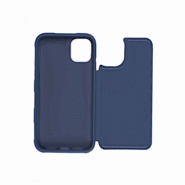 iPhone 11 Pro Case Fold-out card holder Blue