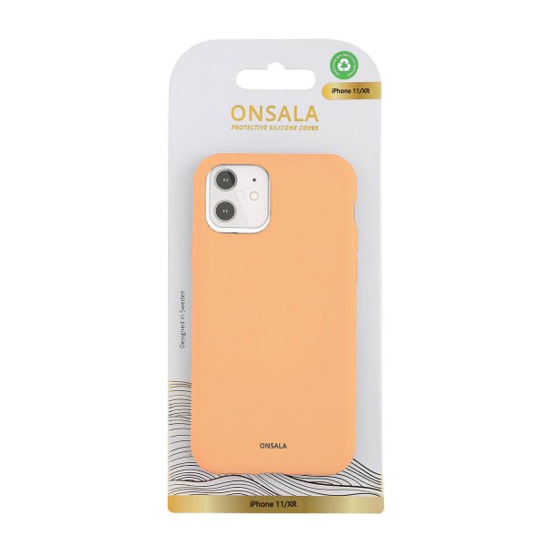 iPhone 11 Case Silicone Touch Apricot