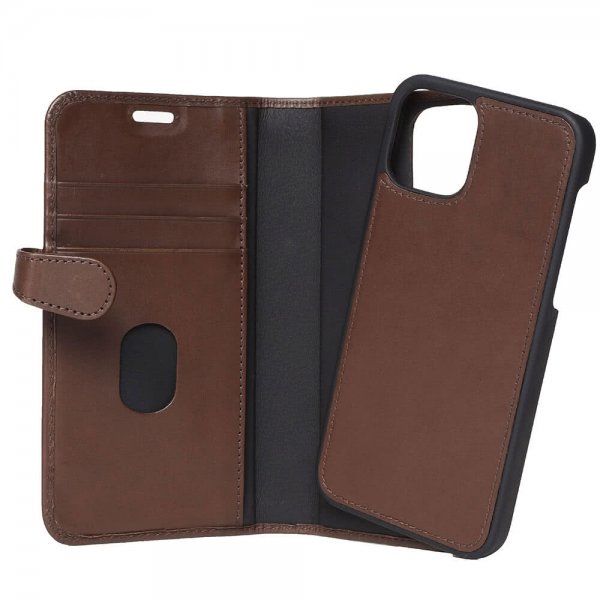 iPhone 12/iPhone 12 Pro Case Buffalo Detachable Shell Brown