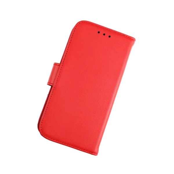 iPhone 12 Mini Cover Genuine Leather Red