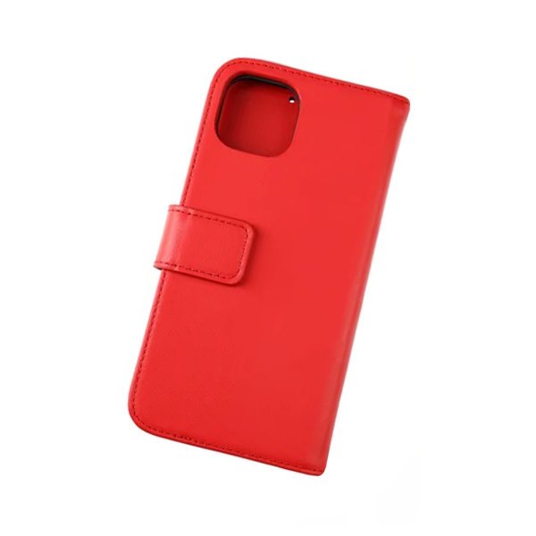 iPhone 12 Mini Cover Genuine Leather Red