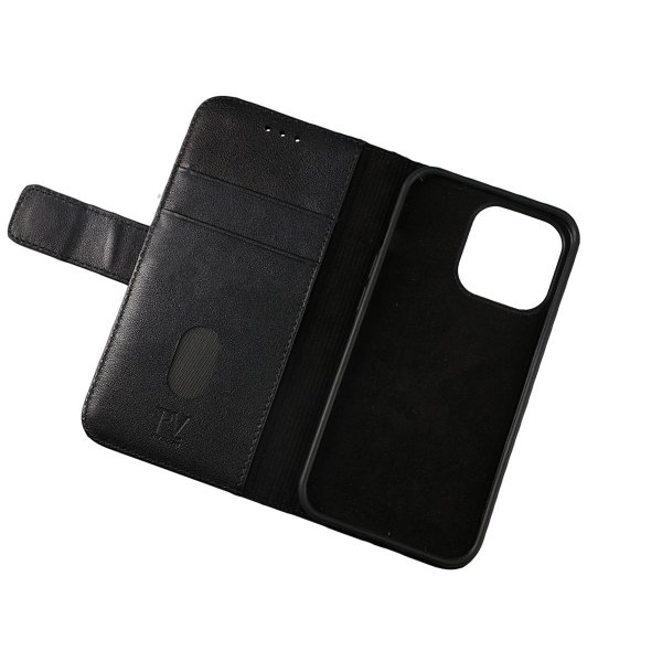 iPhone 12 Mini Cover Genuine Leather Black