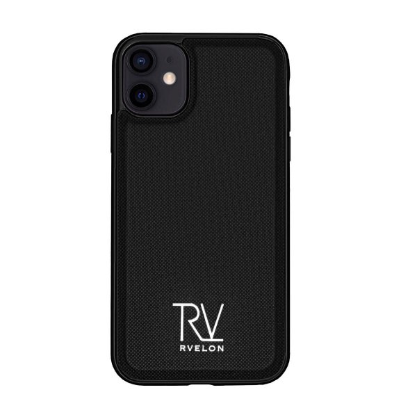 iPhone 12 Mini Cover Detachable Wallet Case Black