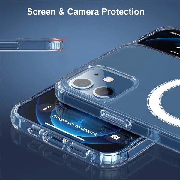 iPhone 12 Mini Case TPU MagSafe Transparent