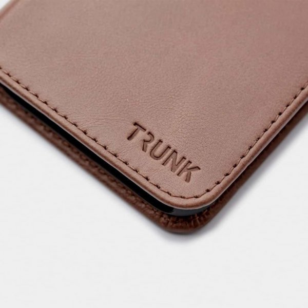 iPhone 12 Pro Max Cover Leather Wallet Detachable Case Brown