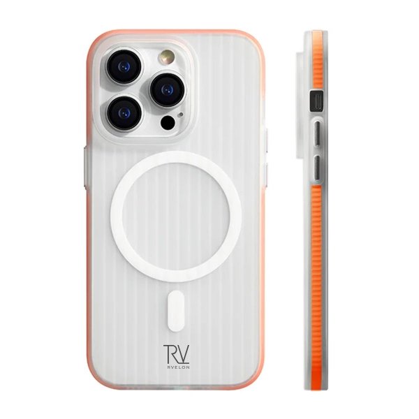 iPhone 12 Pro Max Case Corrugated MagSafe Orange