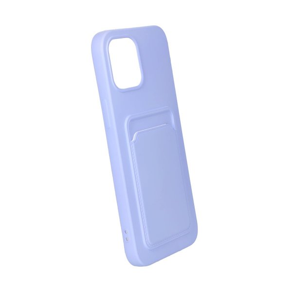 iPhone 12 Pro Max Case Card Holder Purple